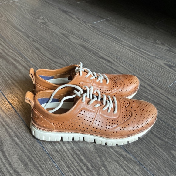 COPY - Cole Haan Men's Zerogrand Wingtip Oxford shoe Size 7M - Picture 1 of 6